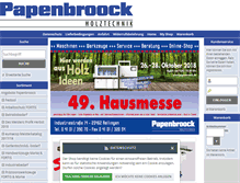 Tablet Screenshot of papenbroock24.de